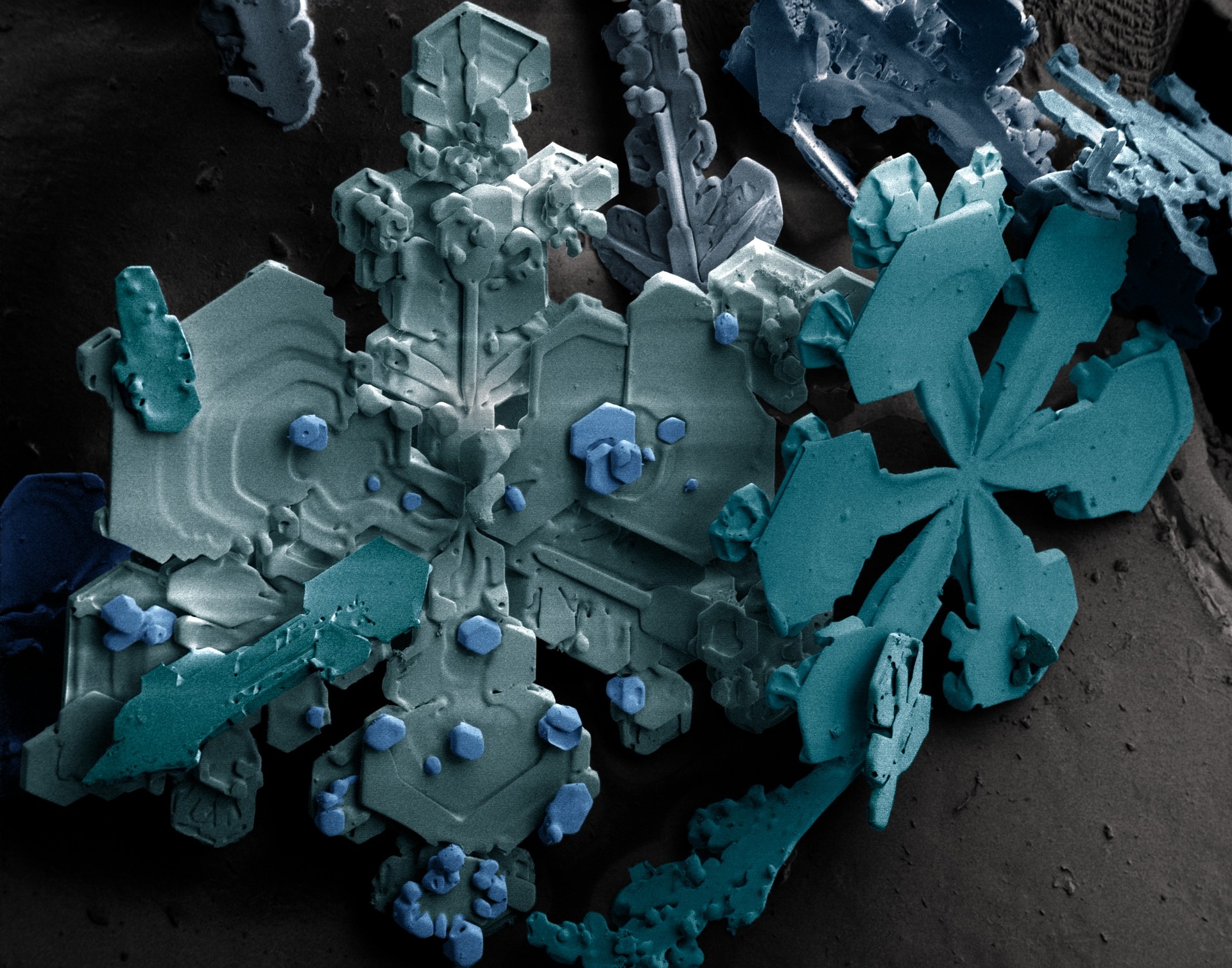 hexagonales Wasser
